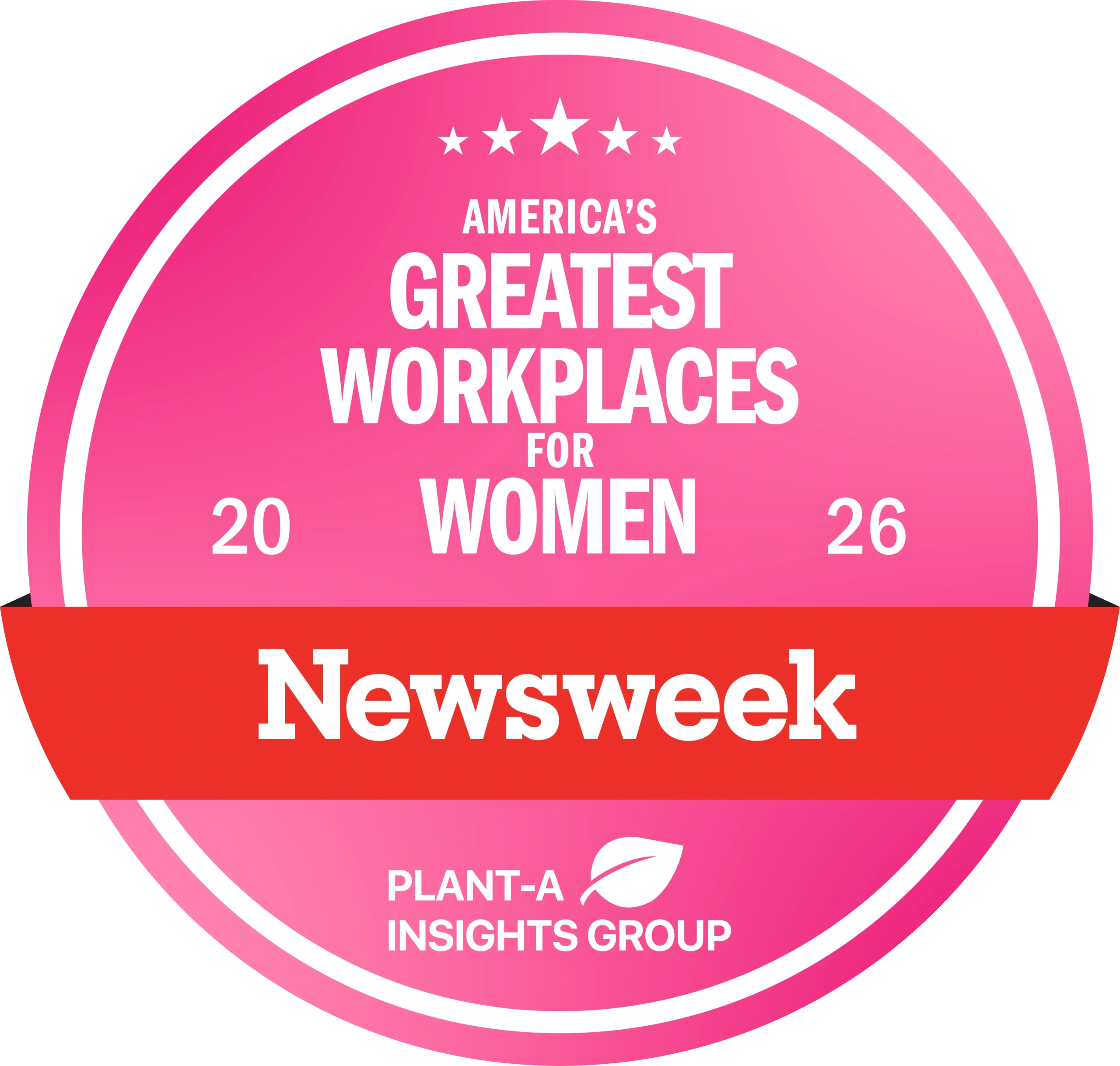 America's greatest Workplaces Badge